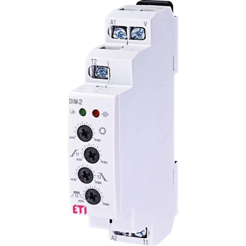 Automat de scara cu temporizare 0.1sec-20min, 230VAC, 1ND - SKU:  2470009