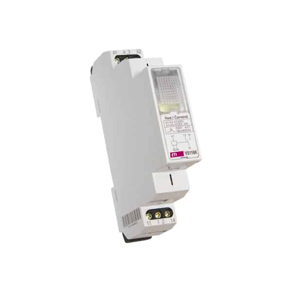 Releu de putere (contactor) ETI, 16A, 3 contacte (3CO), alimentare bobina 24V AC/DC - SKU:  2471225