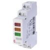 Lampa de semnalizare ETI, LED, Tricolor (Rosu/Galben/Verde), 230V AC, montaj pe sina DIN - SKU:  2471553