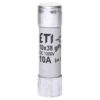 Siguranta fuzibila cilindrica fotovoltaica 10x38mm gPV 1000VDC 10A - SKU:  2625105