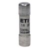 Siguranta fuzibila cilindrica 10x38mm, gG, 500VAC, 1A, 120kA - SKU: 2651012