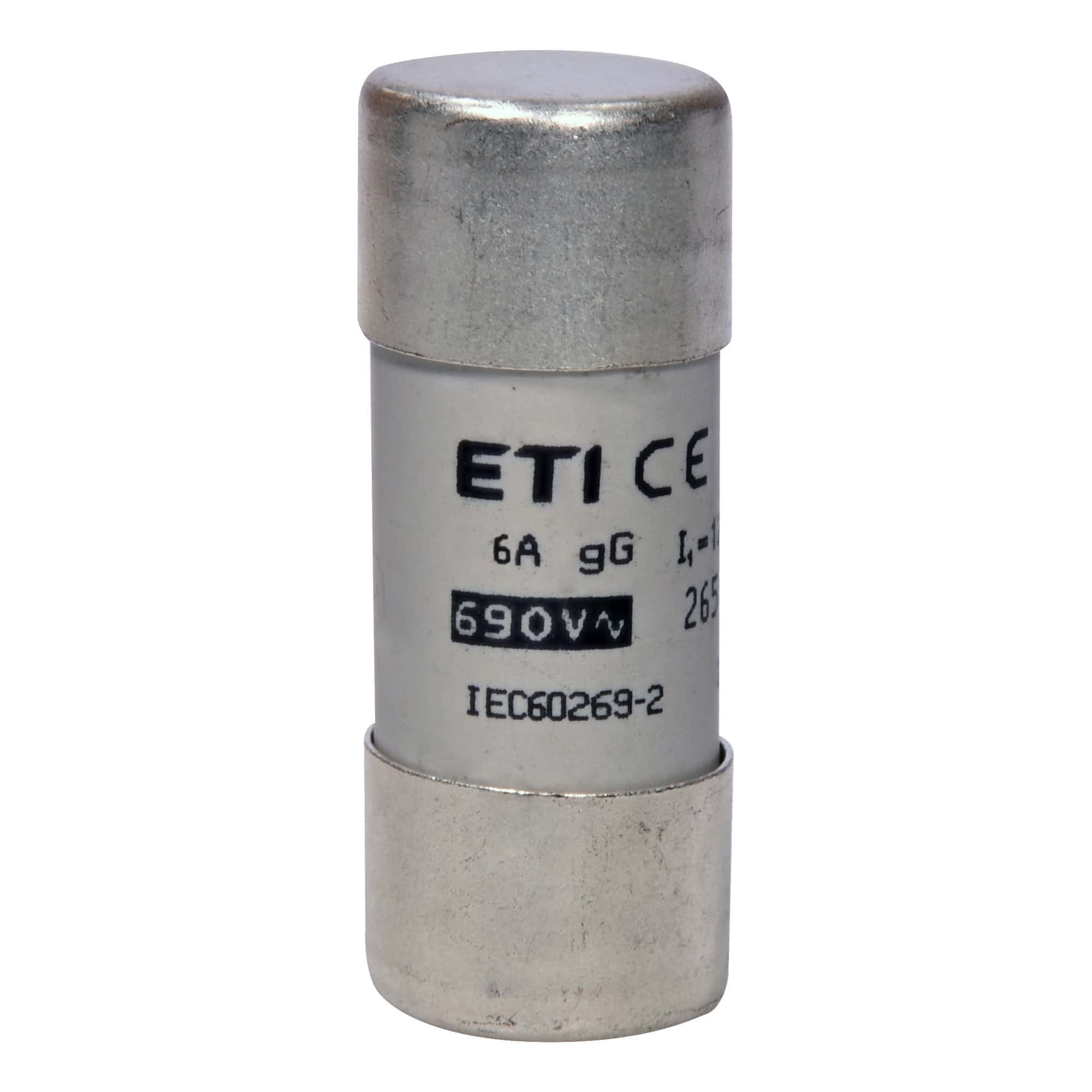 Siguranta fuzibila cilindrica 22x58mm, gG, 690VAC, 50A, 120kA - SKU: 2651038
