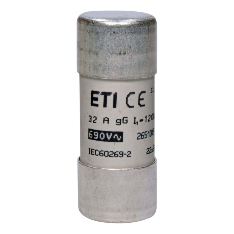 Siguranta fuzibila cilindrica 22x58mm gG 50A 690VAC 120kA - SKU:  2651045