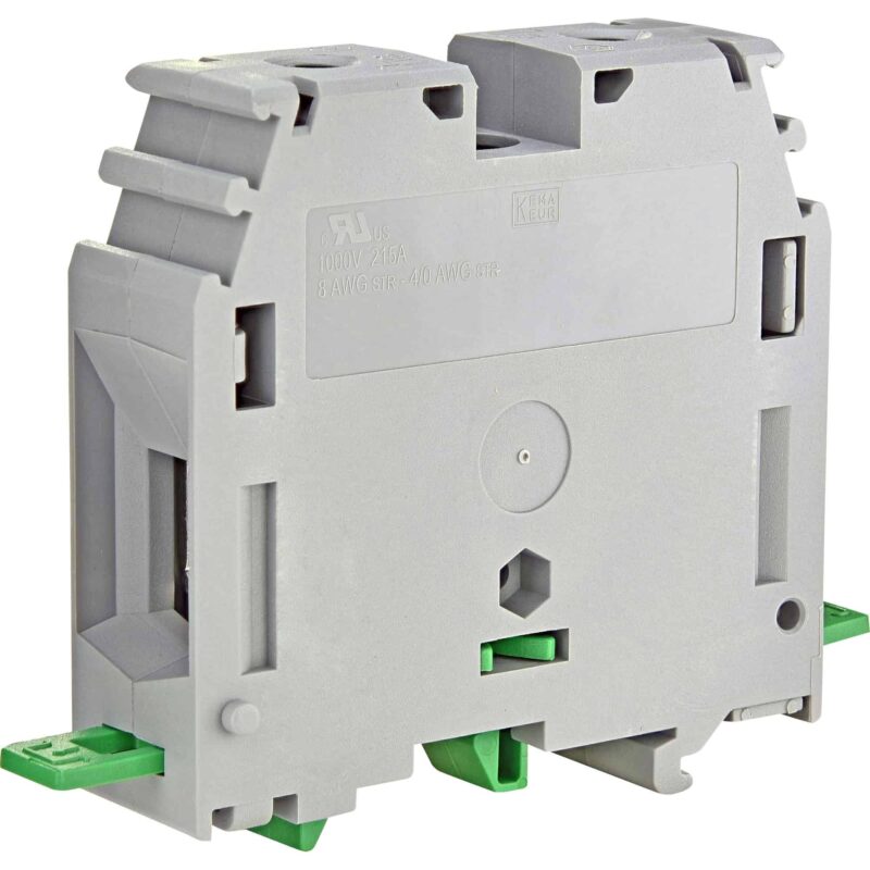 Clema sir fixare pe sina DIN, gri, 70mmp - SKU:  3903006