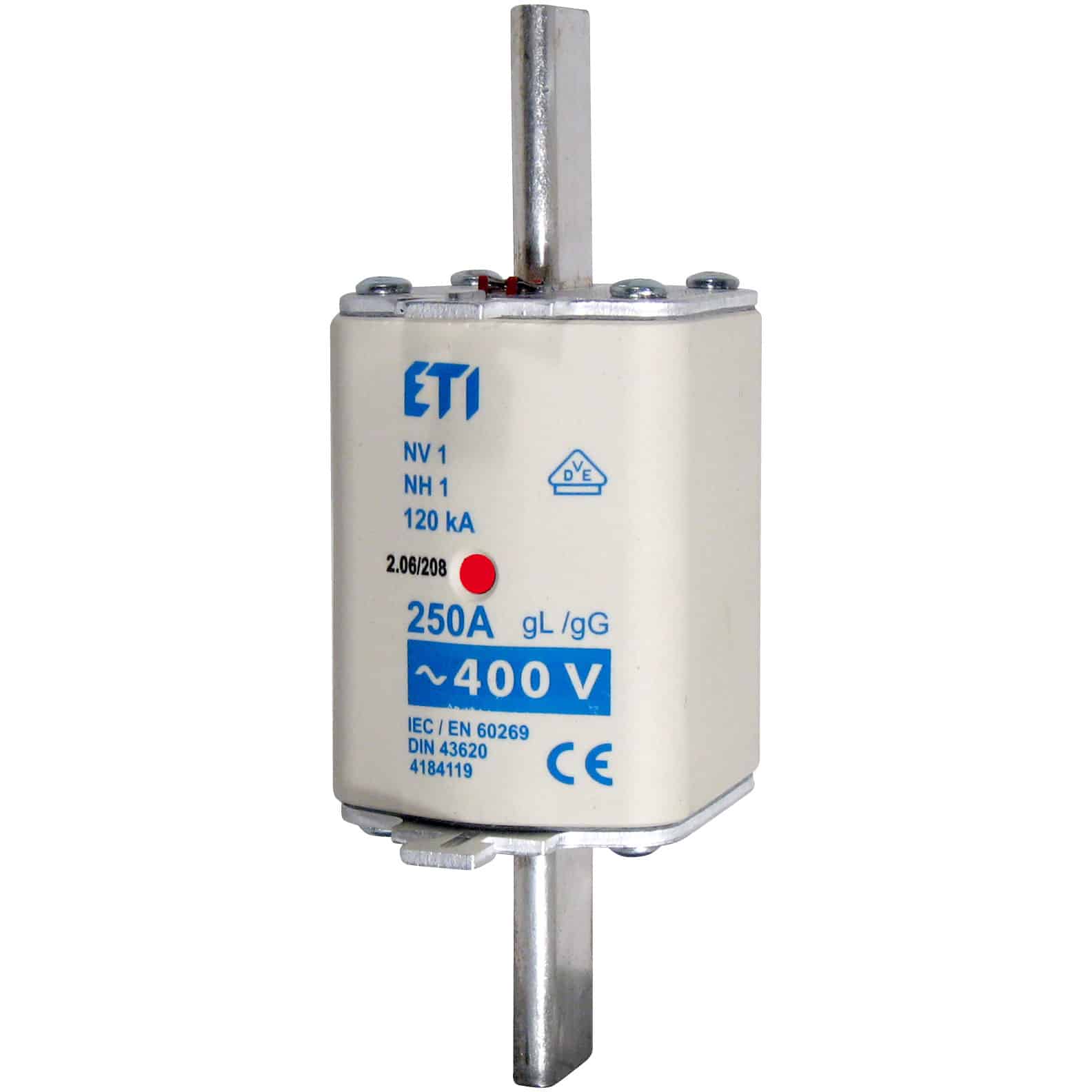 Siguranta fuzibila MPR cu izolatie, Gr.1, gG, 80A, 120kA, 500VAC - SKU: 4194221