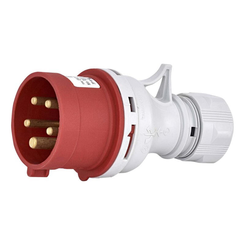 Stecher trifazic mobil IP44 32A 3P+N+E - SKU:  4482021