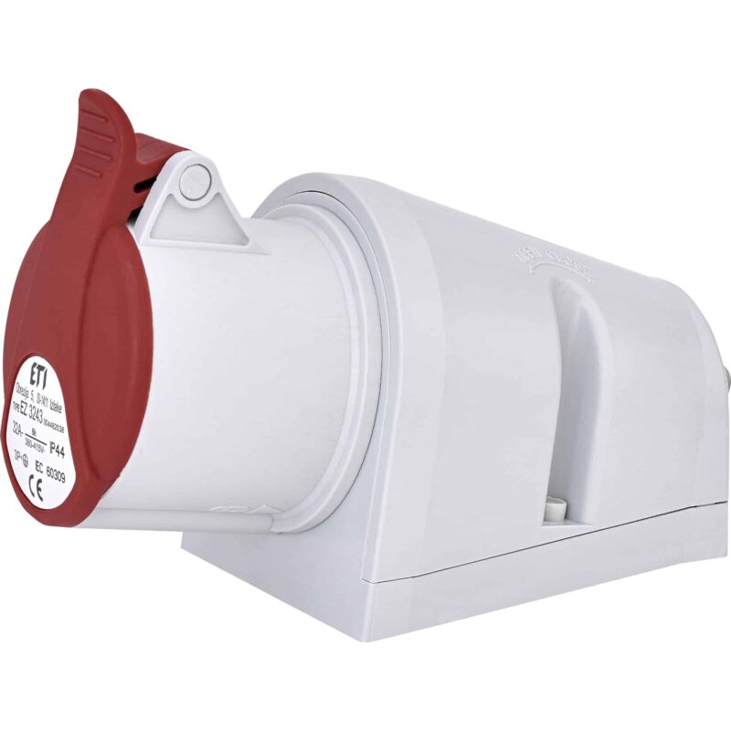 Priza trifazica aplicata, IP44, 3P+E, 32A, 400V - SKU:  4482038