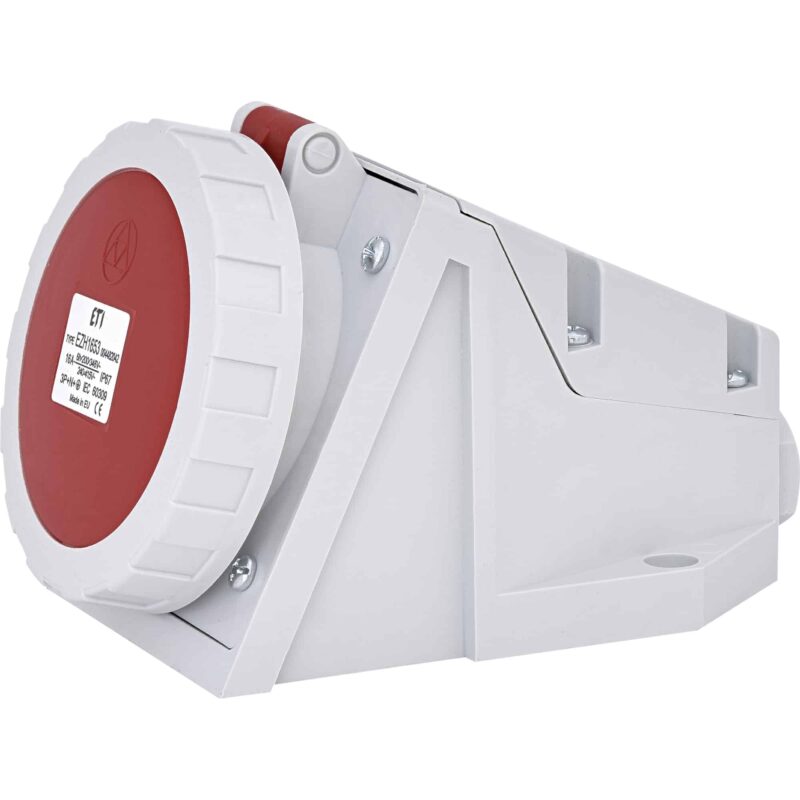 Priza trifazica aplicata, IP67, 3P+N+E, 16A, 400V - SKU:  4482042