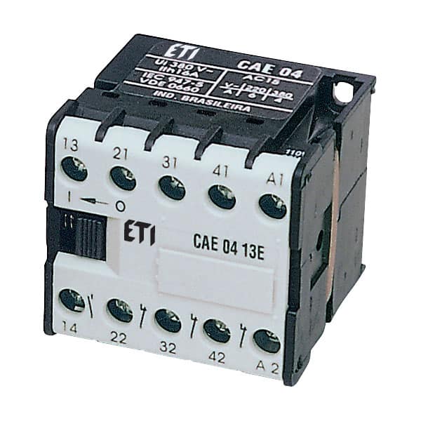 Contactor mini 24VAC, 6A, 4ND - SKU:  4641380
