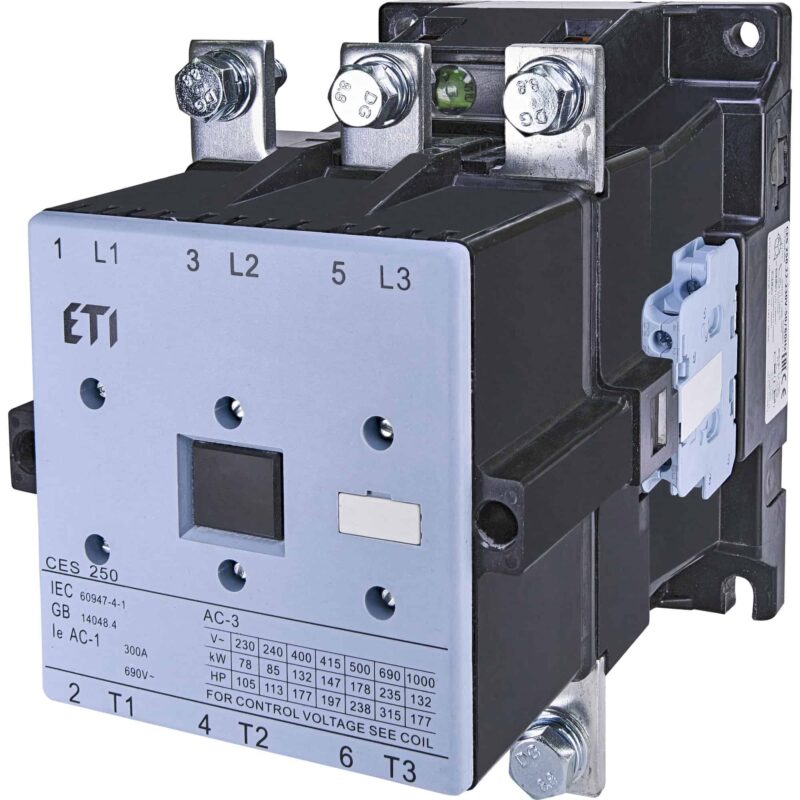 Contactor 230V AC, 250A, 2ND+2NI, 132 kW - SKU:  4646571