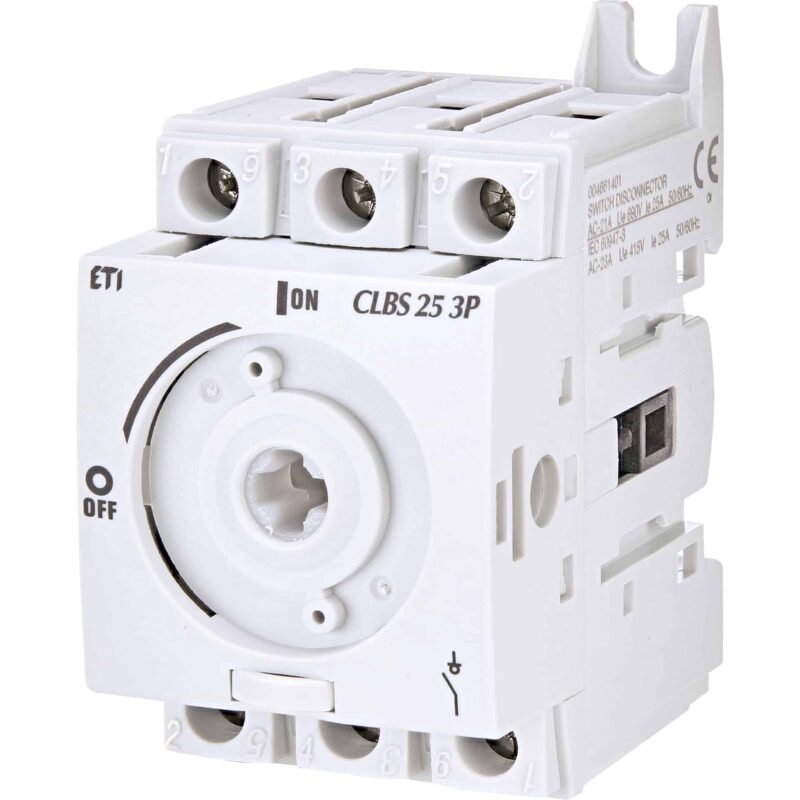 Separator ON-OFF ETI, fara maneta, 3P, 25A - SKU:  4661401