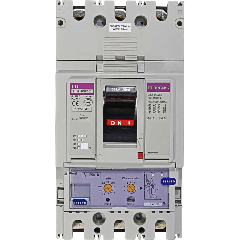 Intrerupator automat MCCB 400A 3P 50kA reglabil - SKU:  4671112