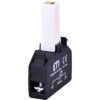 Soclu buton selector lampa semnalizare LED portocaliu 230VAC D22 - SKU:  4771505