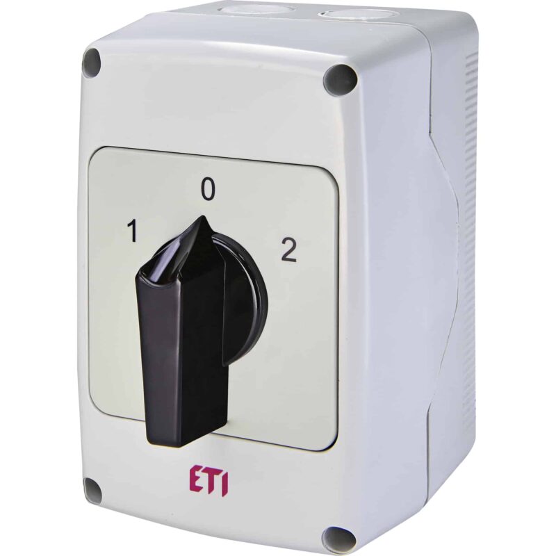 Comutator cu came basculant 3P 32A 1-0-2 in cutie IP65 - SKU:  4773198