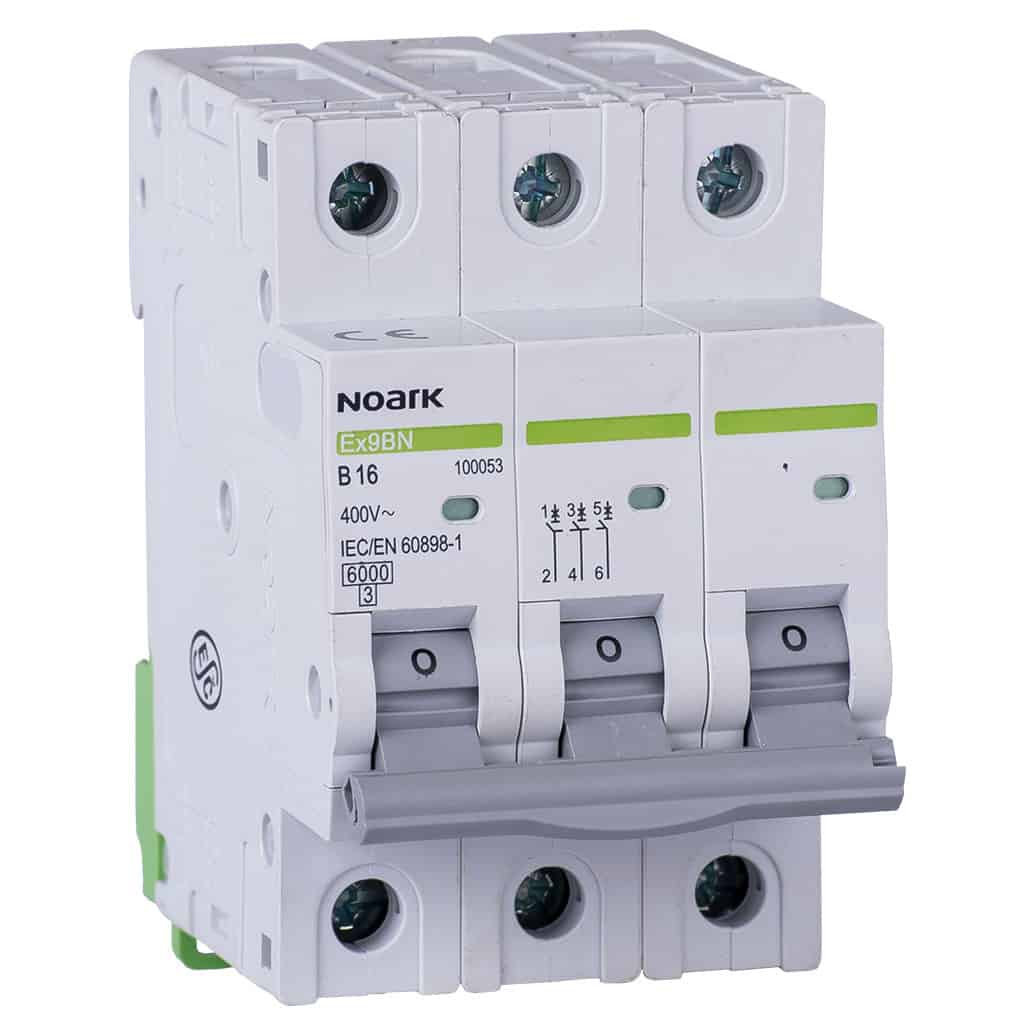 Disjunctor tripolar 3P 63A curba B 6kA - SKU: 100059