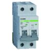 Siguranta automata bipolara 2P 6A curba C 6kA 400V AC IP20 - SKU:  100124