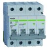 Siguranta automata tetrapolara 3P+N 50A, curba C, 6kA, 400VAC IP20 - SKU:  100163