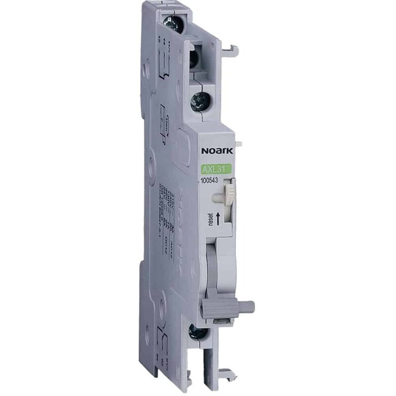 Contact auxiliar lateral pentru siguranta automata Noark, 6A, 1CO, 24-415VAC/DC - SKU:  100540