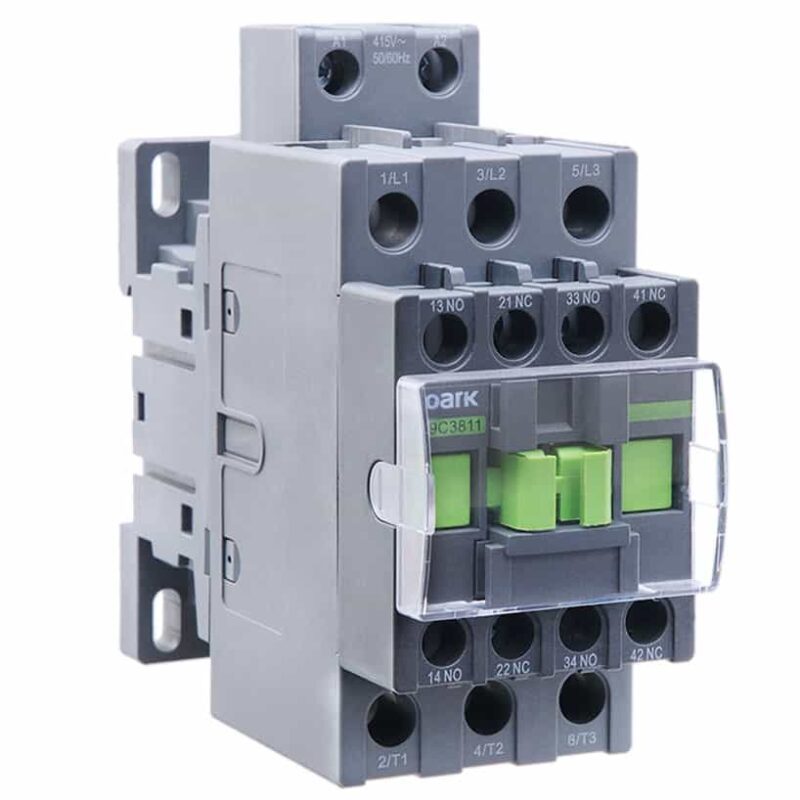 Contactor magnetic 24VAC 25A cu contact auxiliar 1NO+1NC - SKU:  101183
