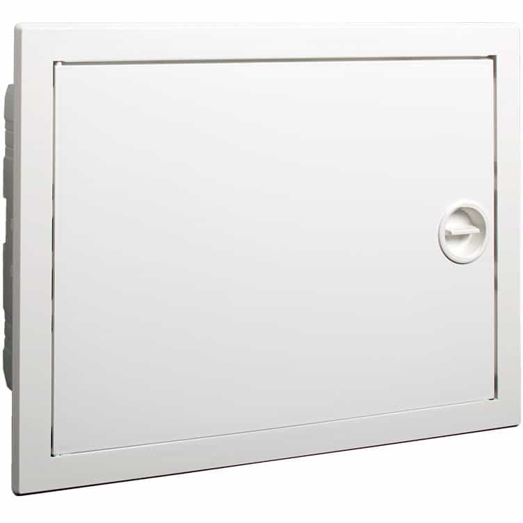 Tablou electric PVC incastrat 12 module cu usa mata, IP40 - SKU:  101532