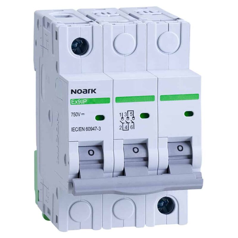 Separator compact 3P 63A 750VDC pentru sisteme fotovoltaice - SKU:  101761