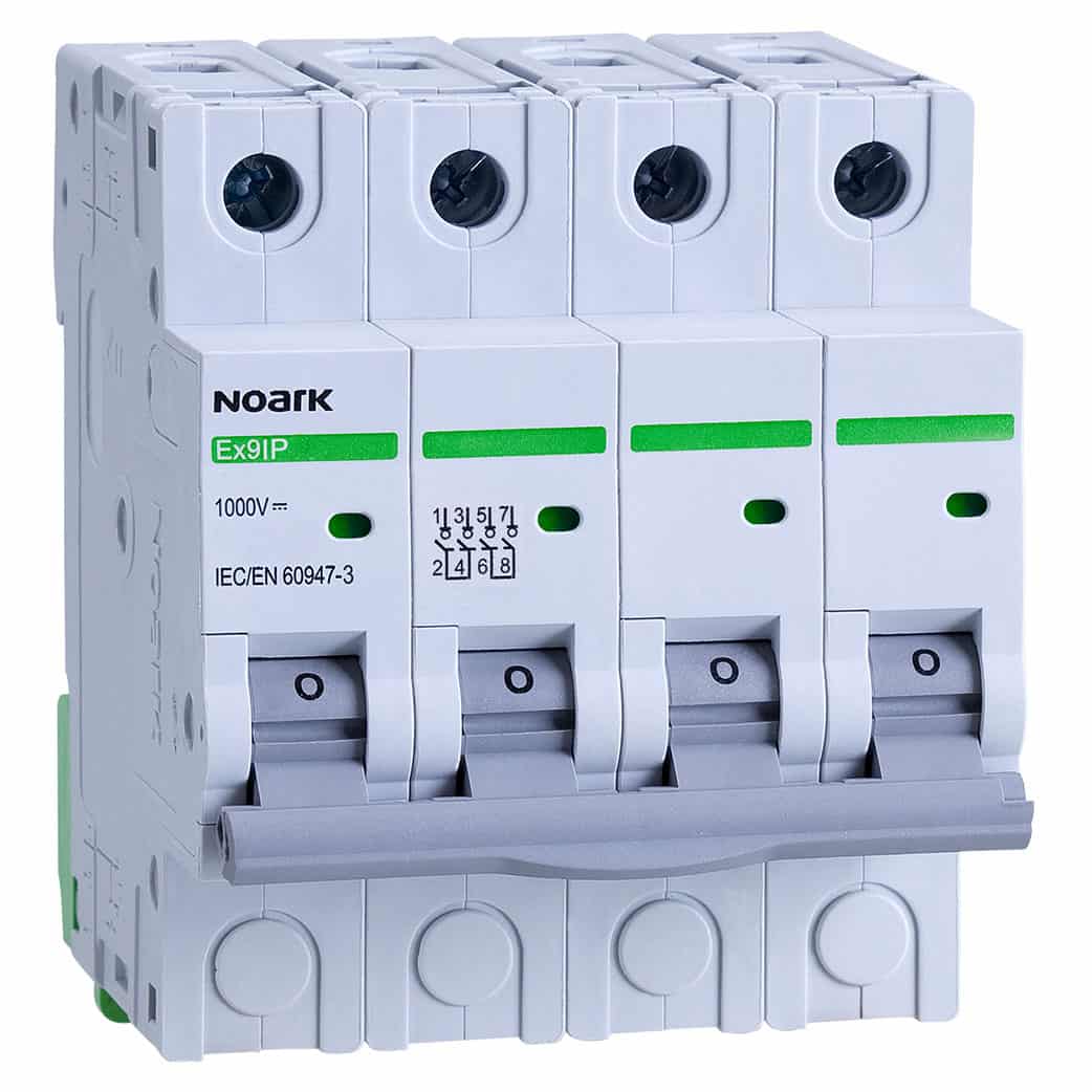 Separator compact 4P 50A 1000VDC pentru sisteme fotovoltaice - SKU: 101764
