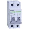 Disjunctor bipolar 40A, curba C, 4.5kA, 2P - SKU:  102158