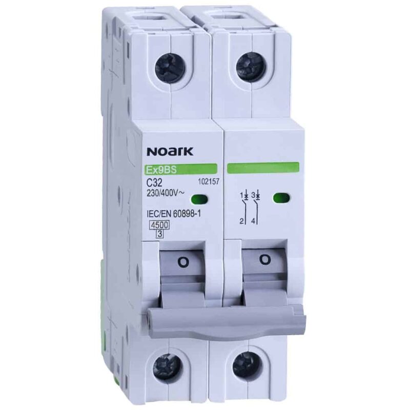 Siguranta automata bipolara 2P 50A curba C 4.5kA - SKU:  102159