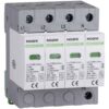 Descarcator supratensiune 4P tip B+C 275VAC debrosabil - SKU:  103343