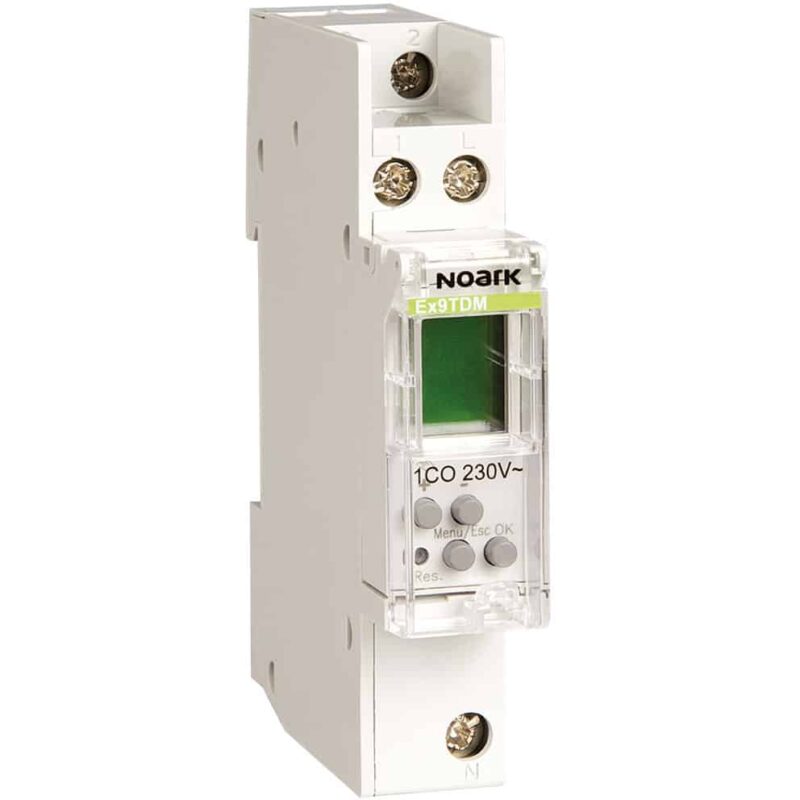 Ceas programabil digital saptamanal 16/8A 230VAC 1CO 1min - SKU:  103509