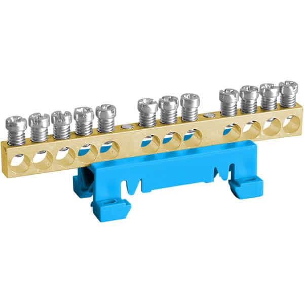 Bara terminala neizolata cu 7 suruburi pentru dimensiune cadru M2 - SKU:  103854