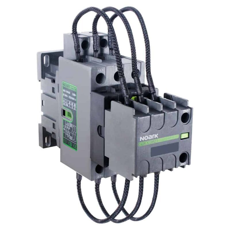 Contactor capacitiv 230VAC 38A 1ND+2NI pentru compensare putere - SKU:  104245