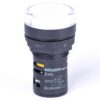 Lampa de semnalizare Noark LED cu revenire, alb, 230VAC, D22 - SKU: 105483