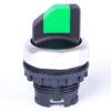 Comutator cu maneta scurta cu retinere/revenire, verde, dreapta, 1-0-2 - SKU:  105535