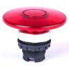 Buton comanda cu ciuperca, revenire, 60mm iluminat rosu - SKU: 105653