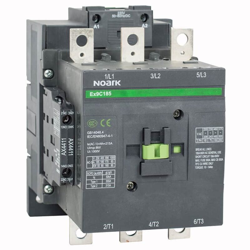 Contactor Noark Ex9C150 24V AC/DC 150A 2ND+2NI - SKU:  106229