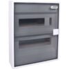Tablou electric PVC 24 module montaj aplicat IP40 - SKU:  107275