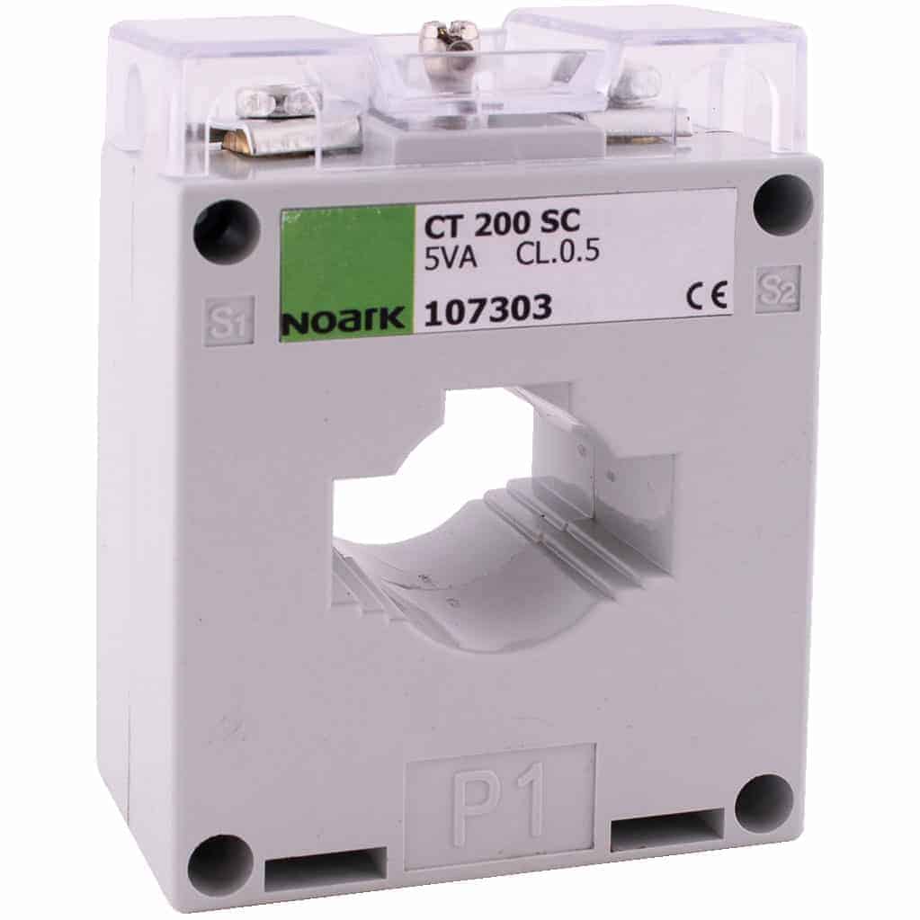 Transformator de curent 400/5A, miez solid, diametru 37mm - SKU: 107306
