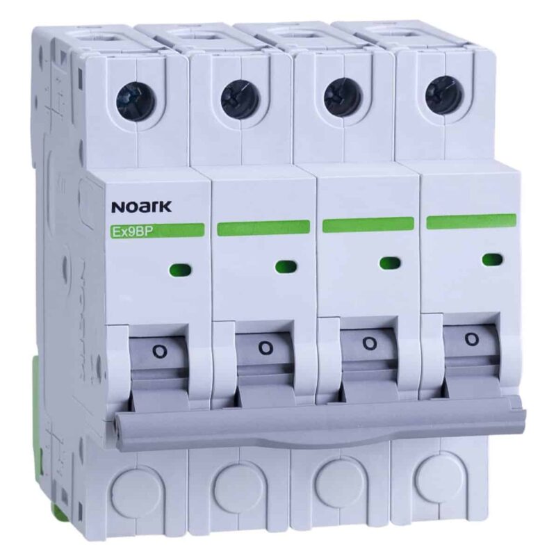 Disjunctor tetrapolar Noark 4A curba K 600VDC  - SKU:  110057