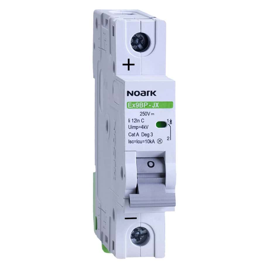 Disjunctor monopolar 63A curba C 250VDC aplicatii fotovoltaice - SKU: 110079