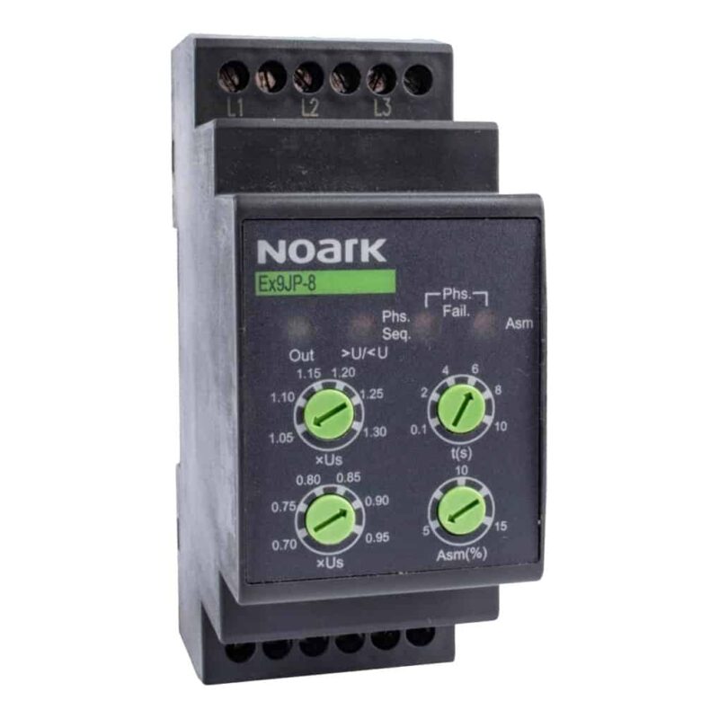 Releu monitorizare faza 400VAC, 3-faze, 3-fire - SKU:  110230