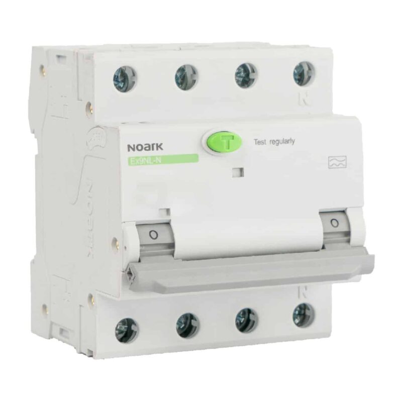 Disjunctor diferential trifazic 16A 300mA curba C RCBO tip AC - SKU:  111522