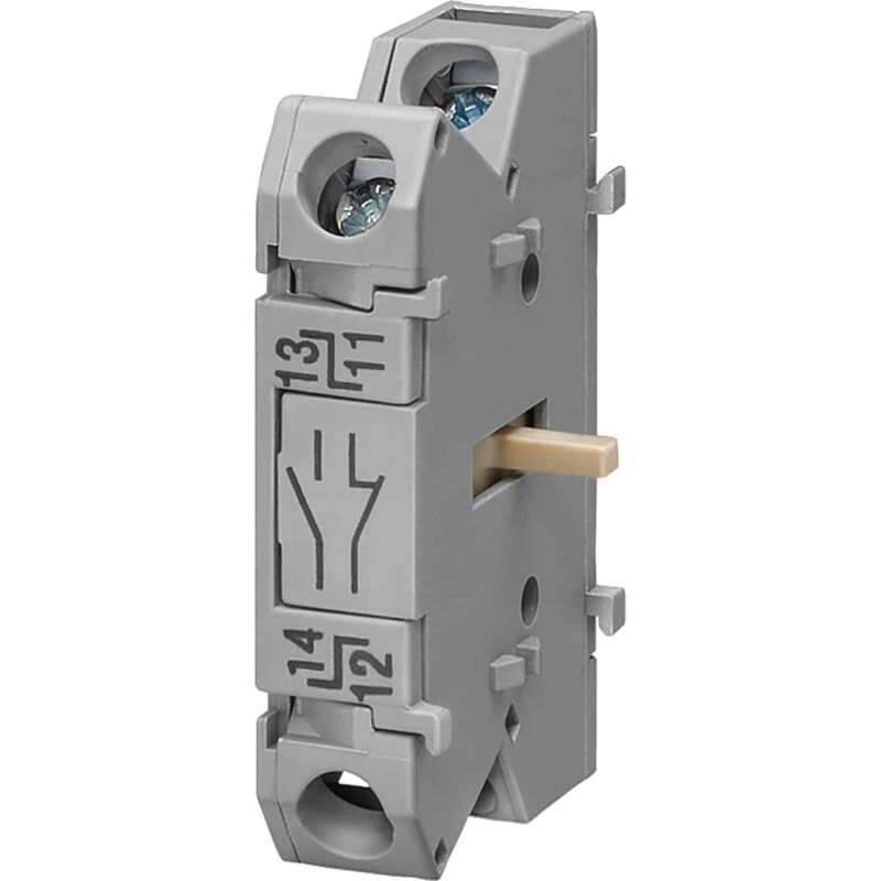 Contact auxiliar separator ON-OFF lateral 1ND+1NI in cutie - SKU:  3LD9200-5C