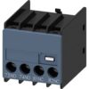 Contact auxiliar frontal 1ND+1NI pentru contactoare S00-S0-S3 - SKU:  3RH2911-1MA11