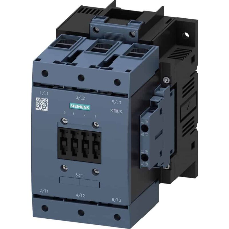 Contactor putere 150A, 75kW, 110-127V AC/DC, 2 contacte normal deschise + 2 normal inchise - SKU:  3RT1055-2AF36