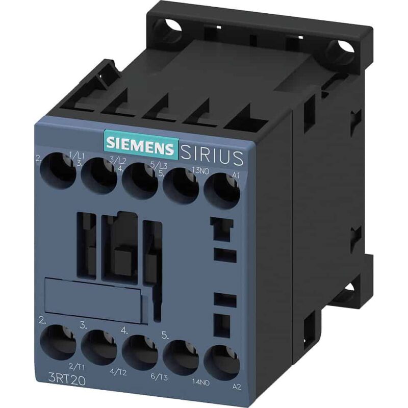 Contactor mini Siemens 110VAC 18A 3P 1NO pentru motoare pana la 7.5kW - SKU:  3RT2018-1AF01