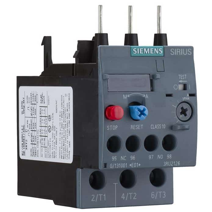 Releu termic 11-16A, 1ND+1NI, pentru contactoare S0 - SKU:  3RU2126-4AB0