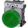 Lampa de semnalizare LED verde 24VAC/DC - SKU:  3SU1152-6AA40-1AA0