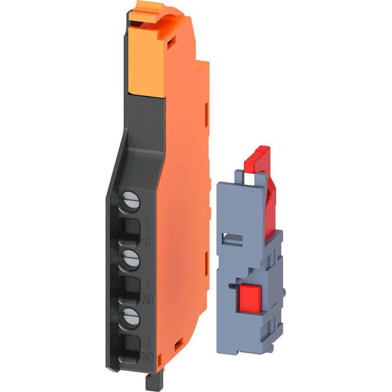 Contact auxiliar de alarma scurtcircuit MCCB 1NI+1ND - SKU:  3VA9988-0AB34