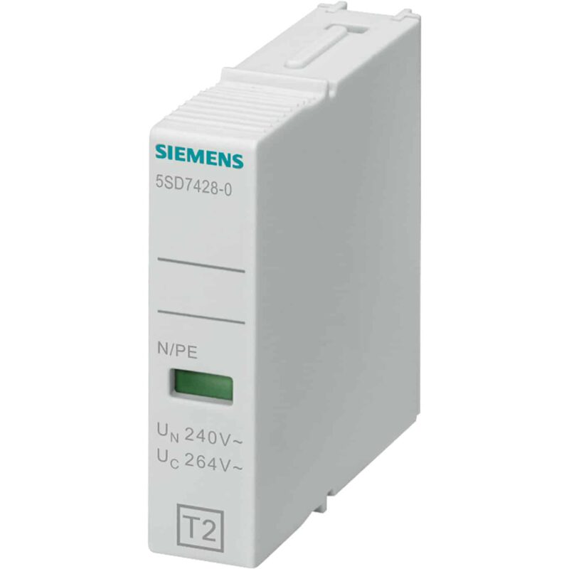 Limitator de supratensiune AC Siemens, N-PE, eclator, tip C, 240VAC  - SKU:  5SD7428-0